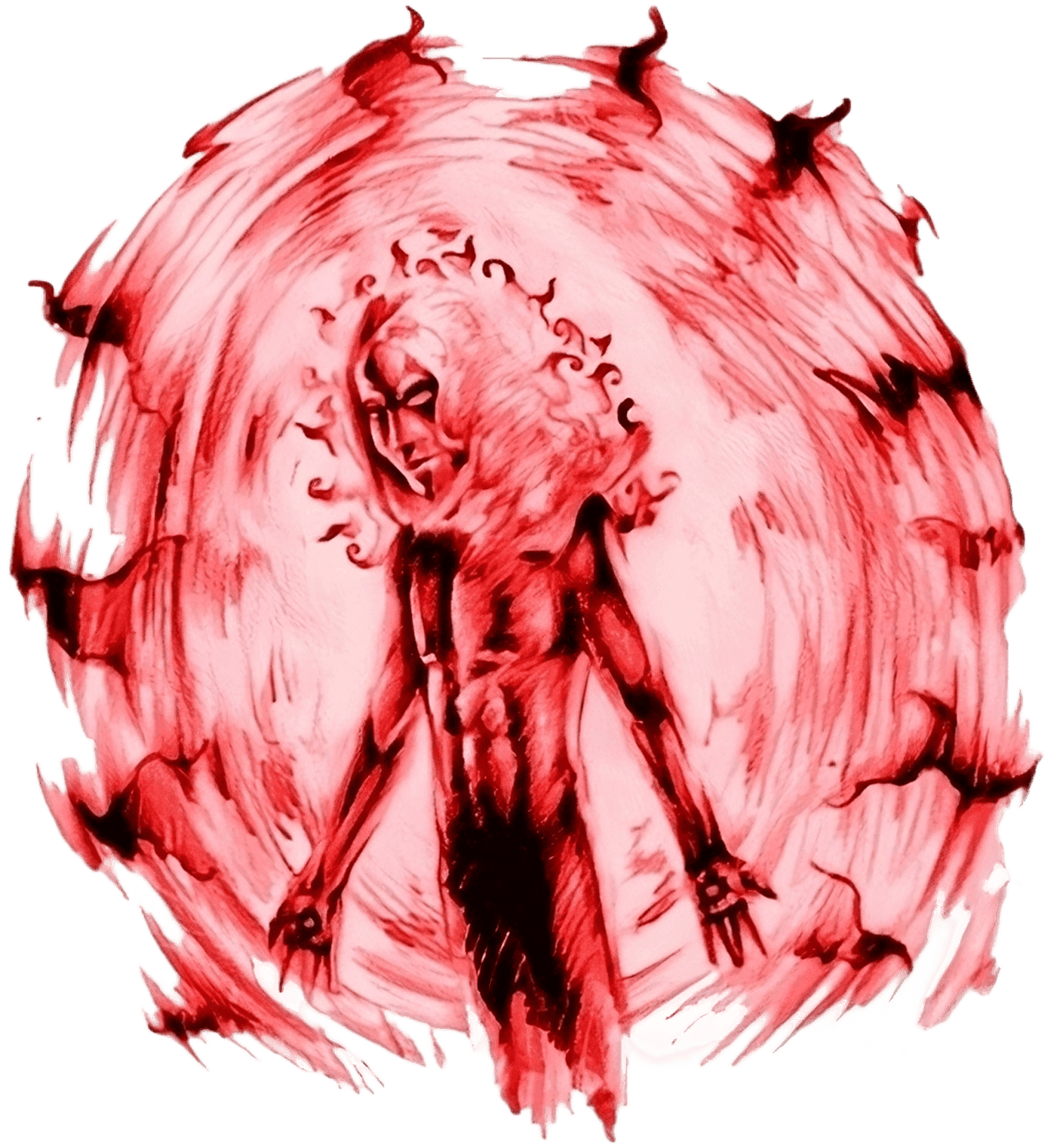 HIJOS DEL SOL emblematic symbol - Devil figure representing the essence of metal